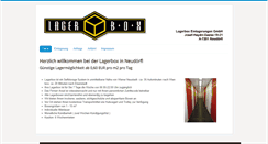 Desktop Screenshot of lagerbox.at